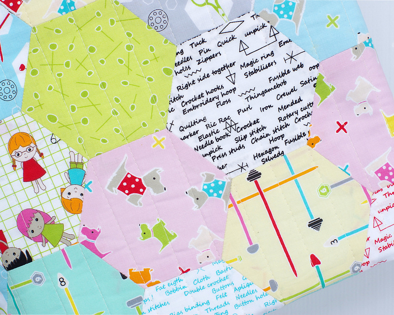 Sewing School Hexagon Quilt Red Pepper Quilts Bloglovin’